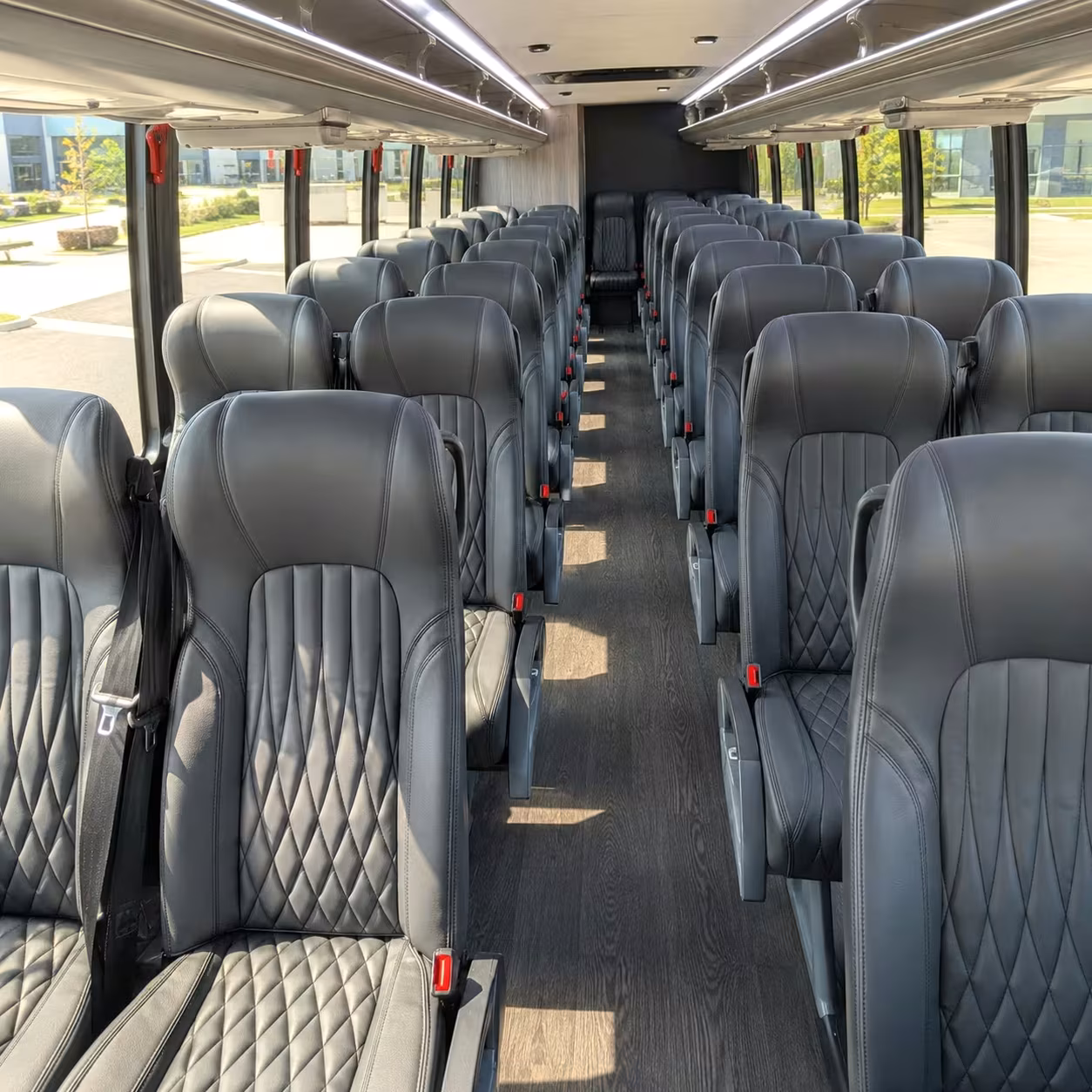 25 passenger minibus inside