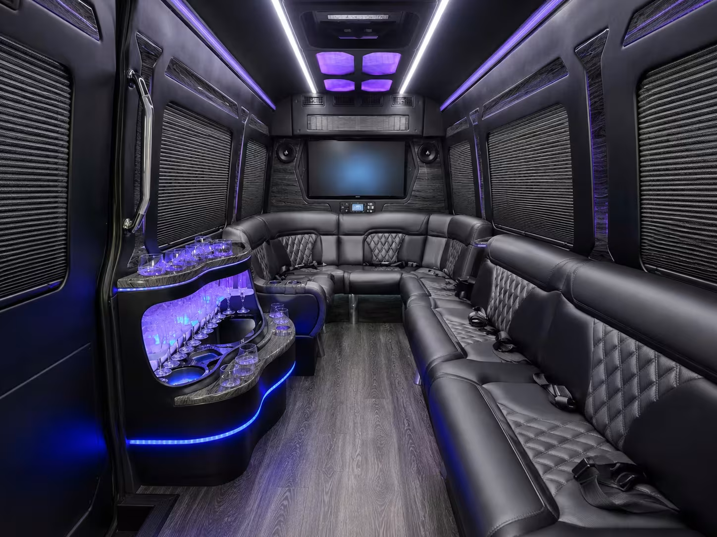 sprinter limousine inside