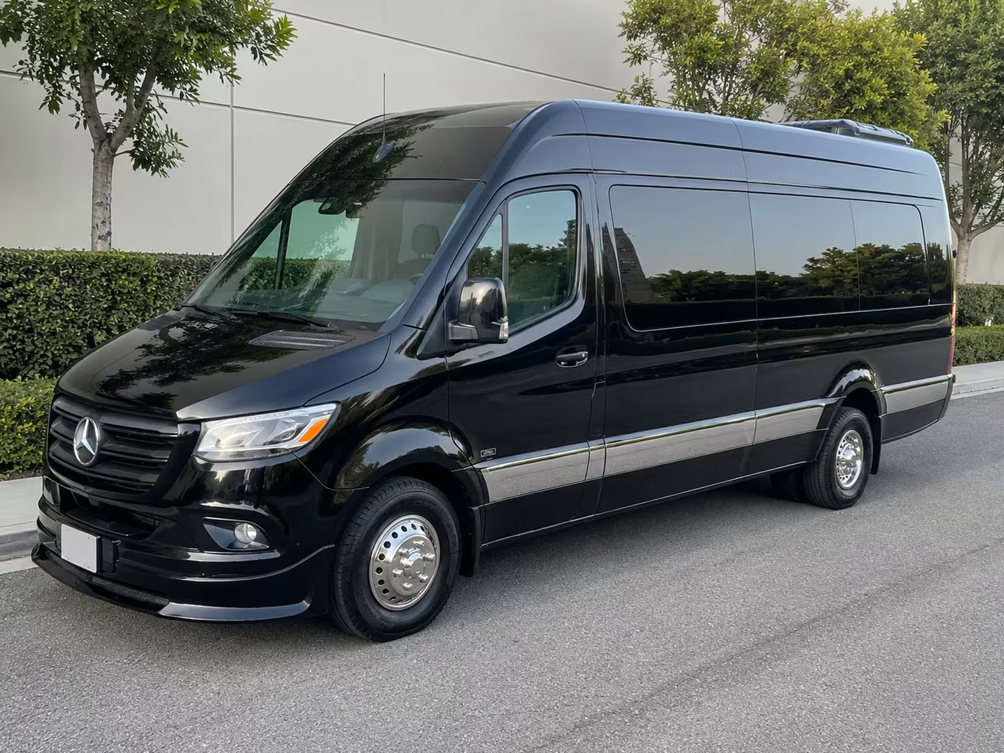 sprinter van with driver