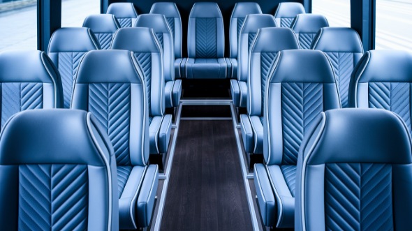 20 passenger minibus interior