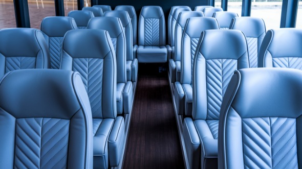 30 passenger minibus interior
