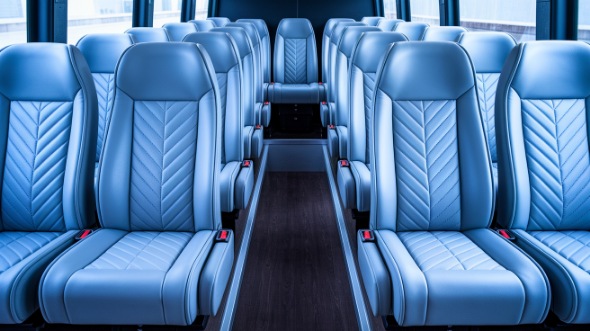 35 passenger minibus interior