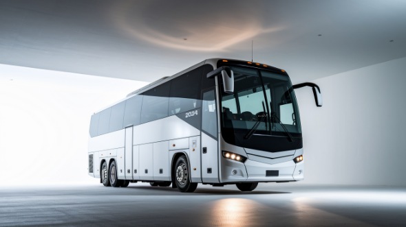 56 passenger charter bus