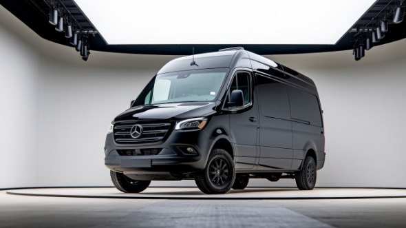 sprinter van with driver